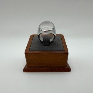 Stainless steel oval shape ring